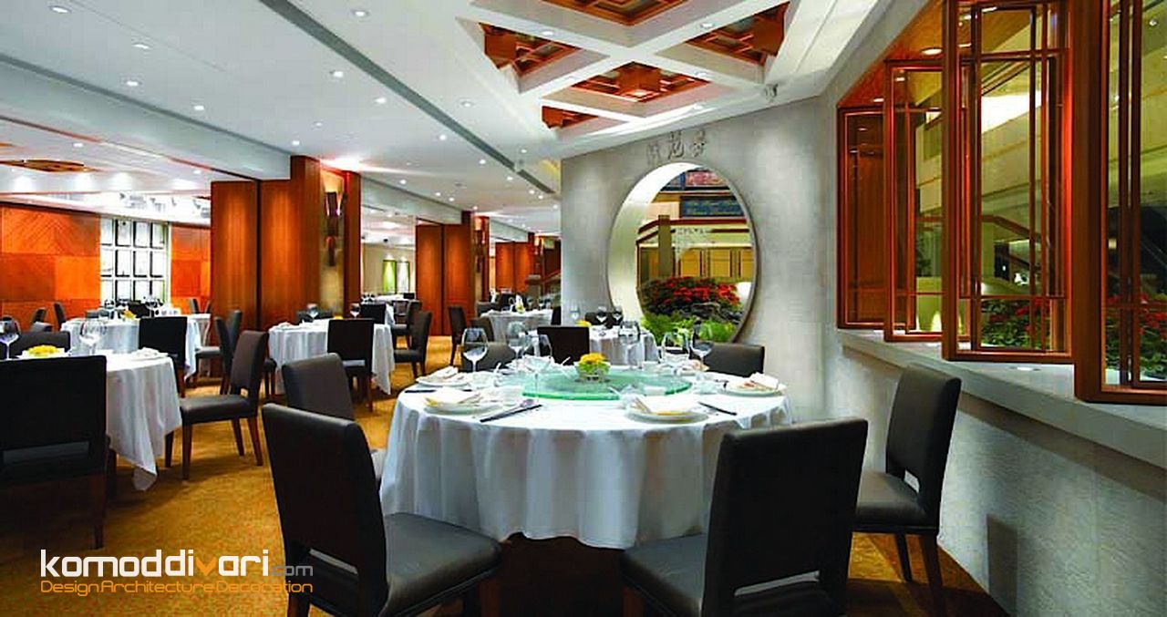 طراحی رستوران به سبک چینی