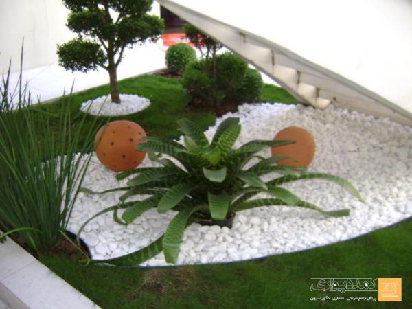 طراحی باغچه ، پاسیو و حیاط خلوت