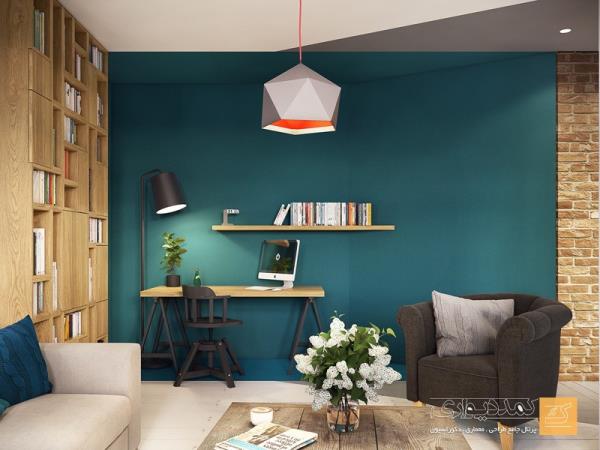 9|  آپارتمان با طرح های هندسی رنگارنگ