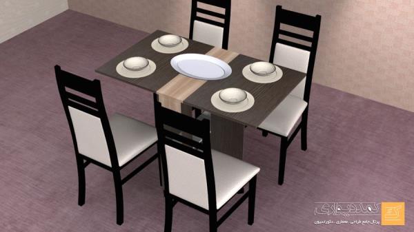 میز تاشو ، راهکاری برای فضاهای کوچک