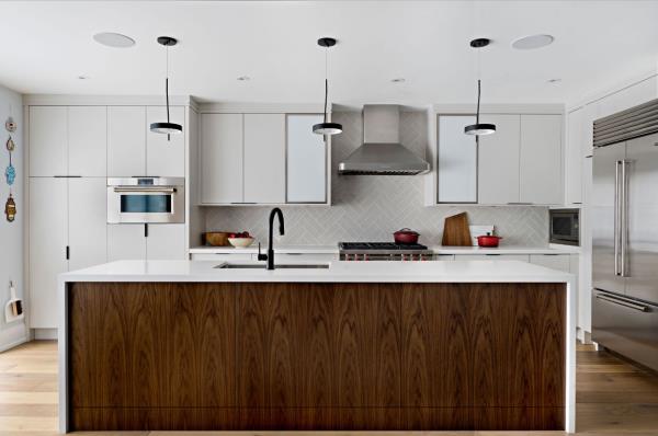 طراحی مدرن کابینت و کانتر آشپزخانه
