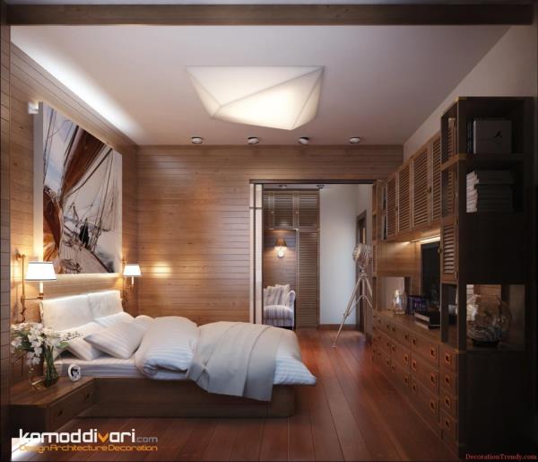 ایده های زیبا برای نورپردازی اتاق خواب