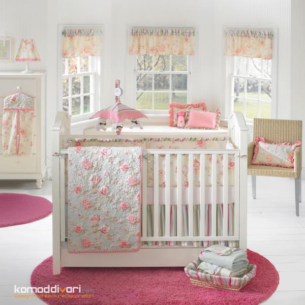 ایده زیبا برای اتاق کودک دخترانه
