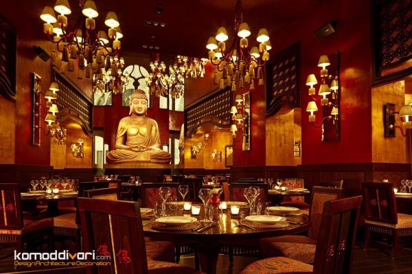 رستوران با طراحی بودایی-بوداپست