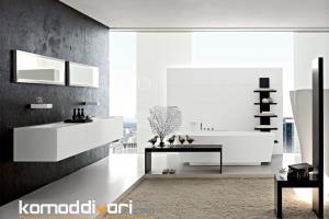 طراحی فوق العاده مدرن حمام  ایتالیایی