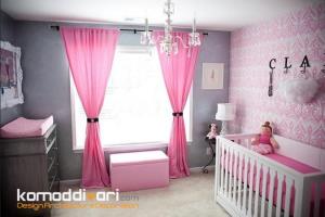 ایده های اتاق خواب پر زرق و برق برای دختر بچه ها