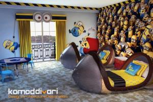 ایده اتاق خواب جادویی دیزنی برای کودکان شما