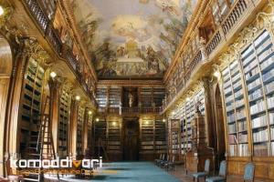 هنر معماری در باشکوه ترین کتابخانه ها در پراگ 