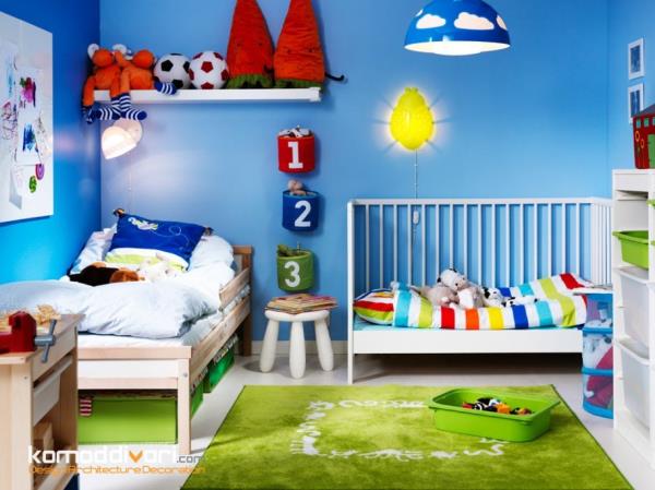 اتاق کودک با طراحی کارتونی