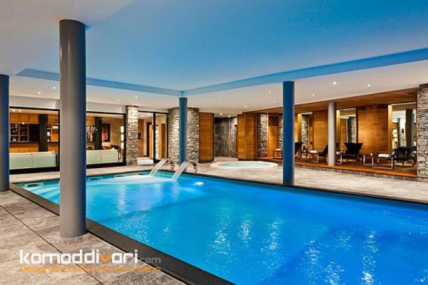 ایده طراحی استخر سرپوشیده