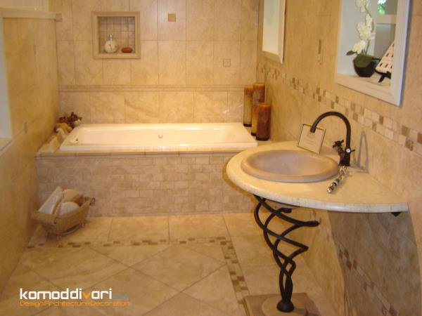 روشویی متفاوت با پایه فرفوژه