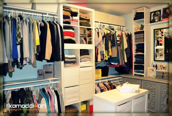 طبقه بندی اتاق لباس