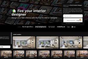 استفاده از هوش مصنوعی در طراحی دکوراسیون با سایت interiorai.com